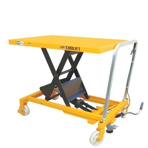 Hydraulic Scissor Lift Table Truck 350kg Load Capacity