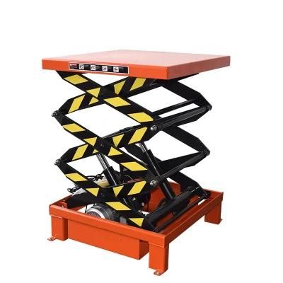 4m EU Standards Small Electric Lifters Hydraulic Scissor platform lifts