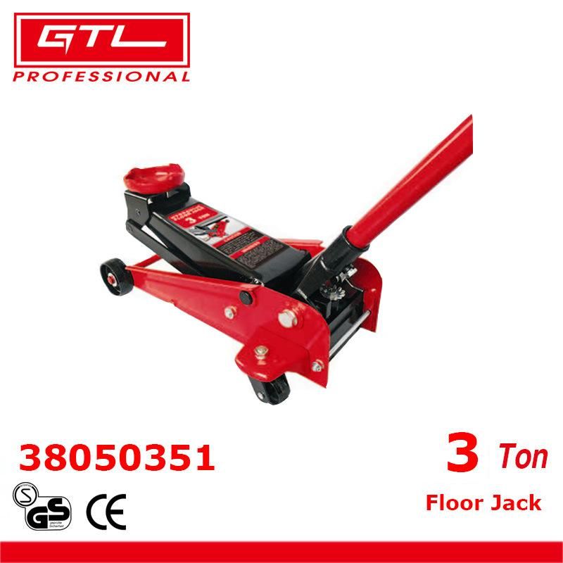 135-500mm Lifting Range Hydraulic 3ton Heavy Duty Floor Jacks with Wheels and Quick Lift (38050351)