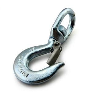 Carbon Steel Swivel Hook with Latch