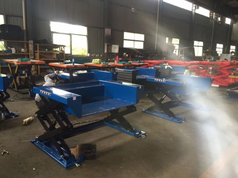 CE Certified Good Standard 1000kg Load Scissor Platform Lifter