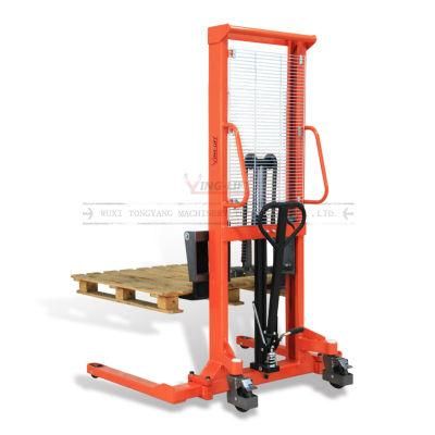 Hydraulic Hand Forklift Stacker with Foot Pedal