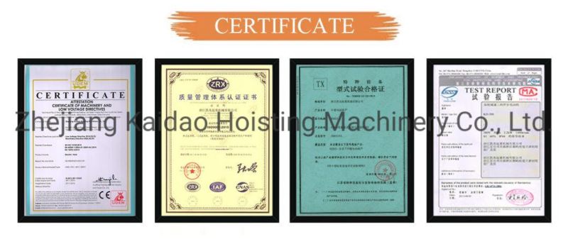 ELK Supply Japan Type 3ton 5ton Electric Wire Rope Hoist with Trolley