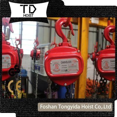 5 Ton Hand Chain Blocks 3 Meters 1 Ton Chain Hoist Hand Chain Hoist Block
