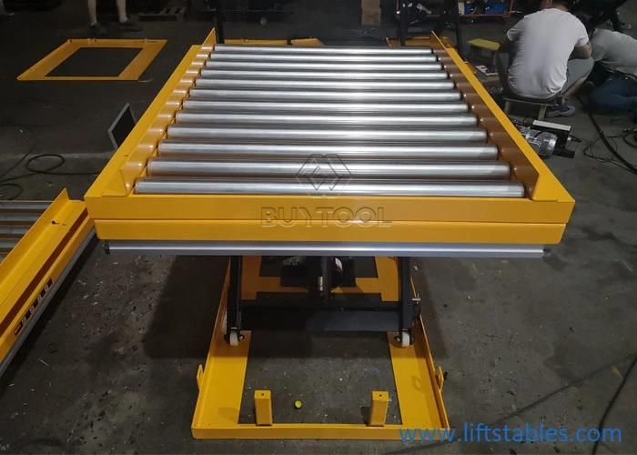 Heavy Duty Stationary Electric Hydraulic Scissor Lift Table Hw4001