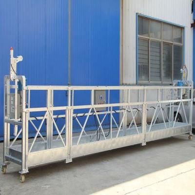 Suspended Platform Zlp630/500/800/1000 for Construction Materials and Man Lifting