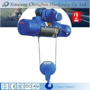 110V Wire Rope Mini Electric Hoist for Crane Using