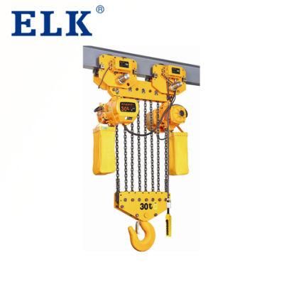 35ton Double Speed Electric Chain Hoist Remote Control