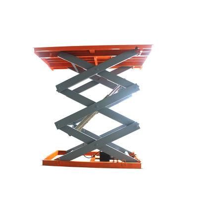 Hot Sale 2ton 4ton Heavy Duty Hydraulic Stationary Scissor Lift Table