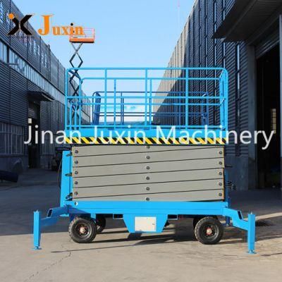 Hot Sale Portable Trailers Man Scissor Lift Platform for Warehouse