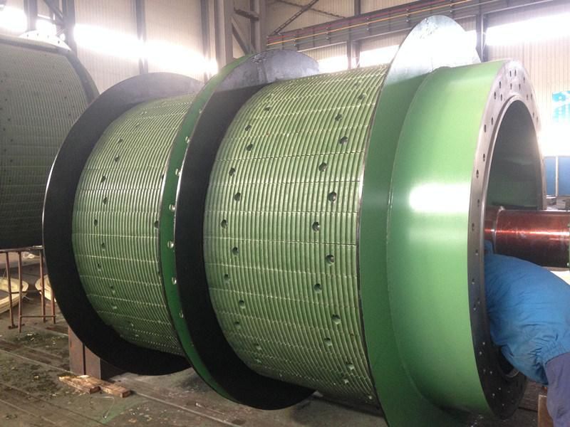 Single Rope and Double Cylinder Winding Mine Hoist