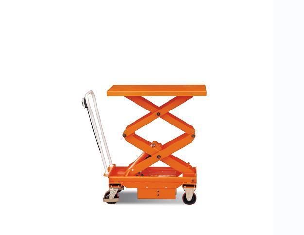 Small Movable Single Scissor Electric Lift Table with Laoding Capacity 300kg