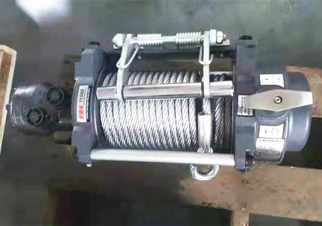 Hydraulic Winch Forest 5 Ton Drum Winch with Petrol Engine