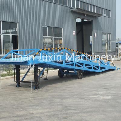 Mobile Forklift Container Loading Equipment Hydraulic Truck Unloading Lift