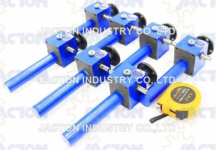 Small Lead Mechanical Screw Jack 5kn, Trapezoidal Screw Jacks Manufacturer