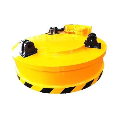 Circular Electromagnet DC Sucker 24 V Industrial Lifting Iron Sucker Excavator Self Generating High Magnetic Electromagnet