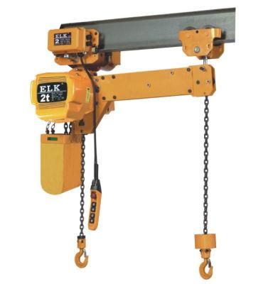 Elk Supply Double Hook Electric Chain Hoist with Ce Certificate