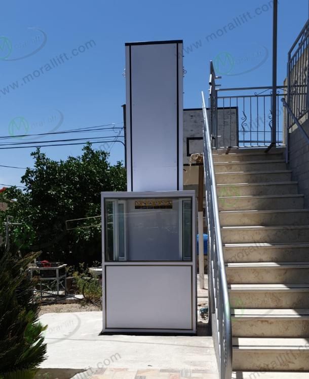 Hydraulic Wheelchair Lift With 2100mm Full Cabin