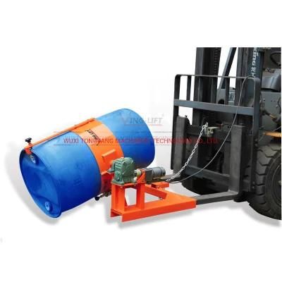 Forklift Mounted Attachment Equipment Drum Grab Lifter Tilter