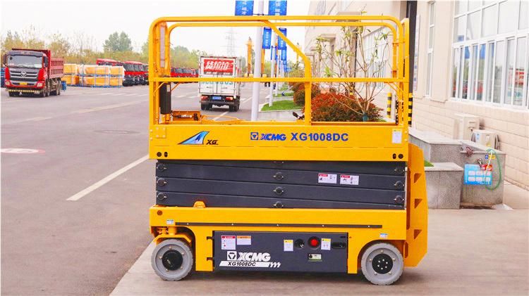 XCMG Xg1008DC 10 M Portable Motorised Electric Scissors Manlift Price