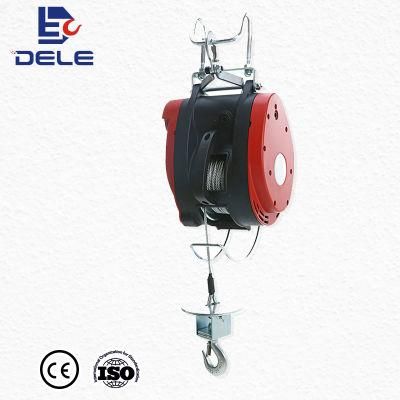 Dej-S250 Mini Electric Wire Rope Hoist Lifting Machine