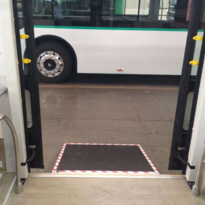 Hot Sale Electric Aluminium Wheelchair Ramp for Low Floor Bus