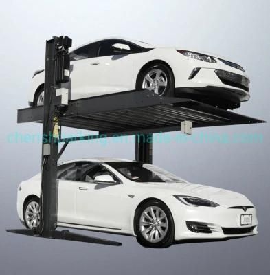 Two Cars Parking System with 2 Post