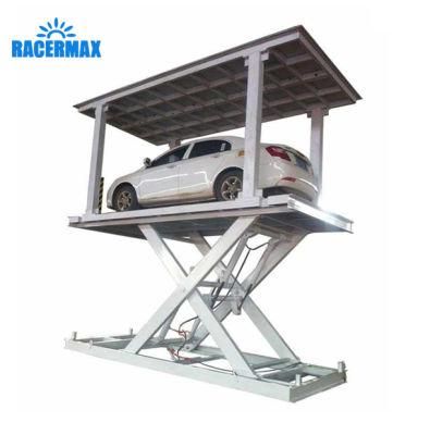 Double Layer Scissor Car Lift-Used Home Parking Car Park Two Cars