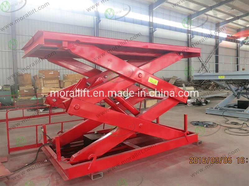 3000kg Capacity Stationary Hydraulic Scissor Mini Lift