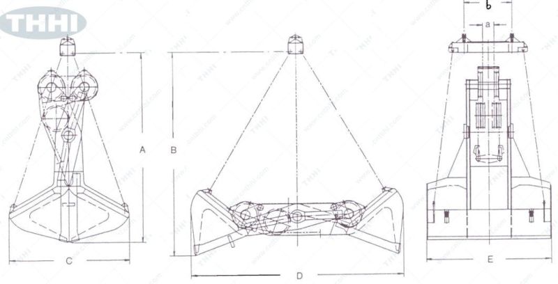 Scissor Type Grab High Handling Quantity Per Loading Operation