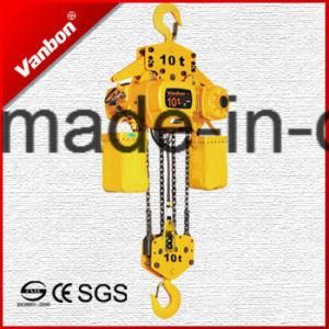 10ton Fixed Type Electric Chain Hoist (WBH-10004SF)