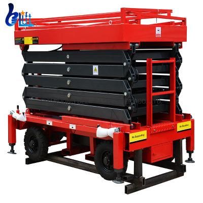 Crawler Track Type Automatic Self Propelled Hydraulic Scissor Lift