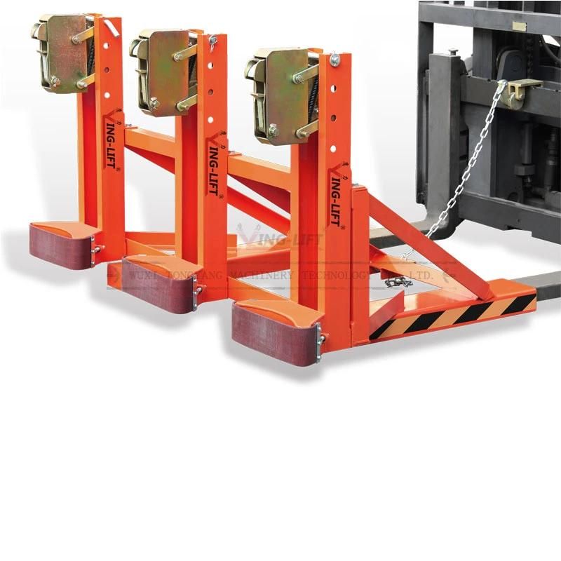 Factory Fast Production Stocked Forklift Type Drum Lift Grab Dg1500A