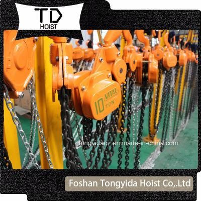 10 Ton Manual Chain Hoist 2 Ton Chain Hoist OEM Welcomed