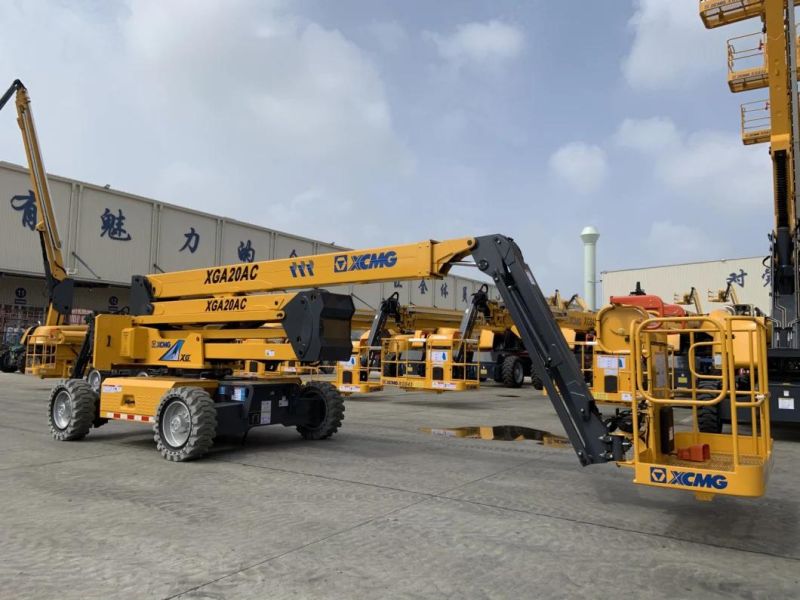 XCMG Official Manufacturer 20m Articulated Boom Lift Xga20AC China New Electric Self-Propelled Mobile Aerial Work Platform for Sale