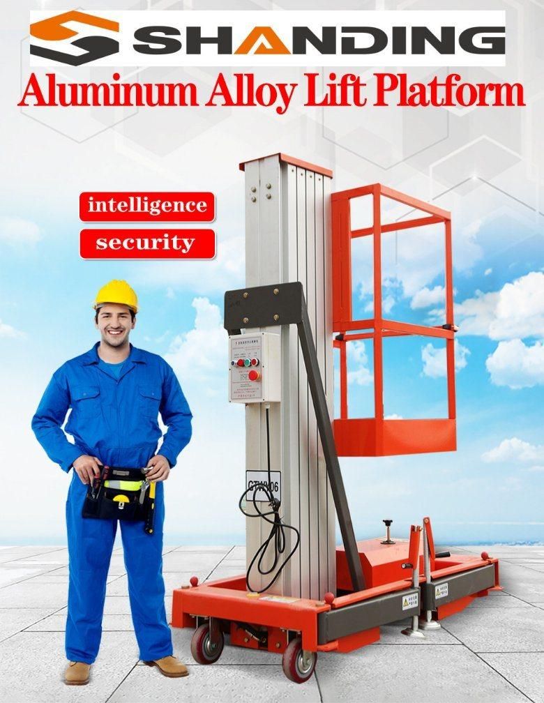 2021 New Arrival Economic Light Duty Hydraulic Lift Table Trolley Cart