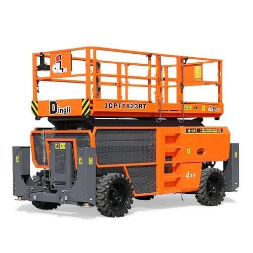 15-18m 750kg Platform Aerial Work Mobile Scissor Lifter for Sale