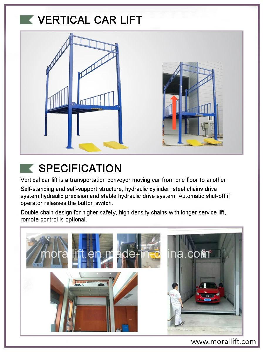 Vertical Parking System 4 Post Car Lift