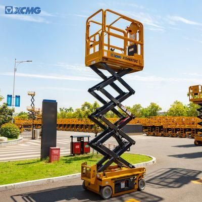 XCMG Official Green Xg0607DC 5 - 6m Electric Drive Portable Aerial Work Platform Scissor Lift for Small Working Environment Price