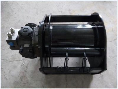 Double Drum Hydraulic Winch High Speed Hydraulic Winch for Logging for Forest