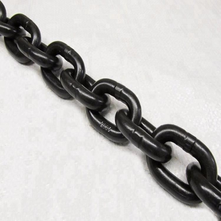 Factory Wholesale Custom Alloy Steel G80 Blackened Lifting Chain Sling