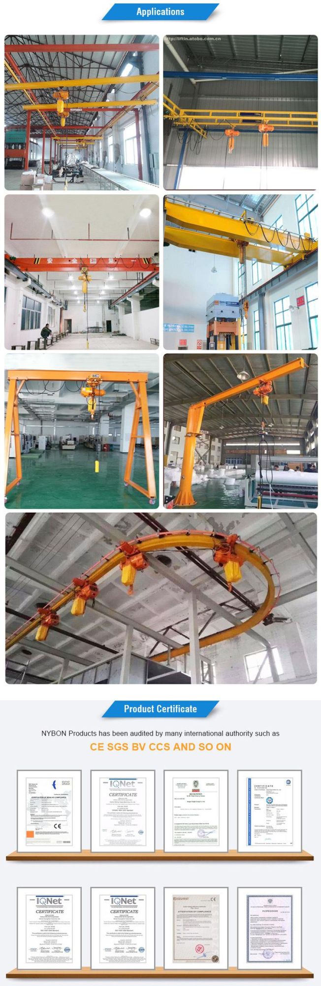 Wholesale Hhxg 1 Ton 2 Ton 3 Ton 5 Ton Electric Chain Hoist