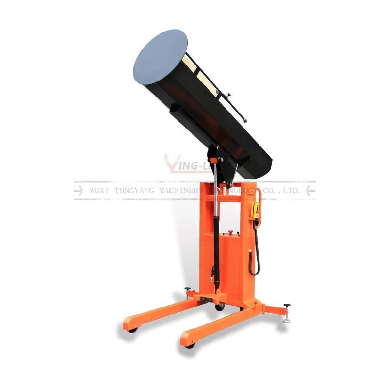 Loading Capacity 400kg and Dumping Lift Height 1500mm Electric Portable Drum Dumpers