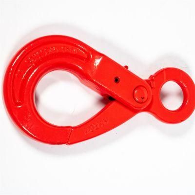 G80 European Type Eye Self-Locking Hook Safety Hook