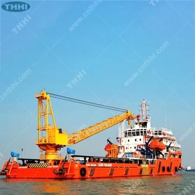 65t10m Offshore Lattice Boom Pedestal Crane