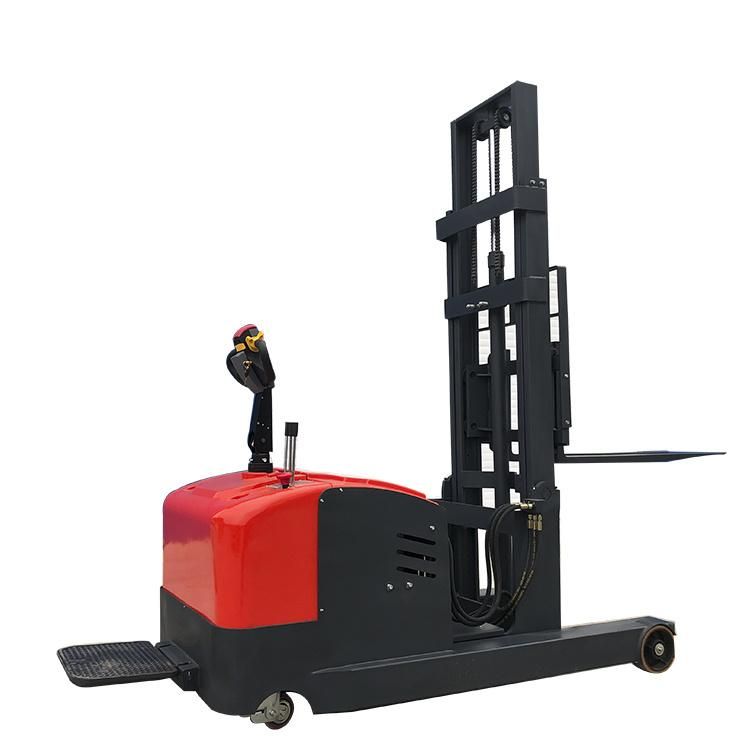 China Hot Sale Warehouse Use Cqd15 Reach Stacker Electric Stacker for Sale