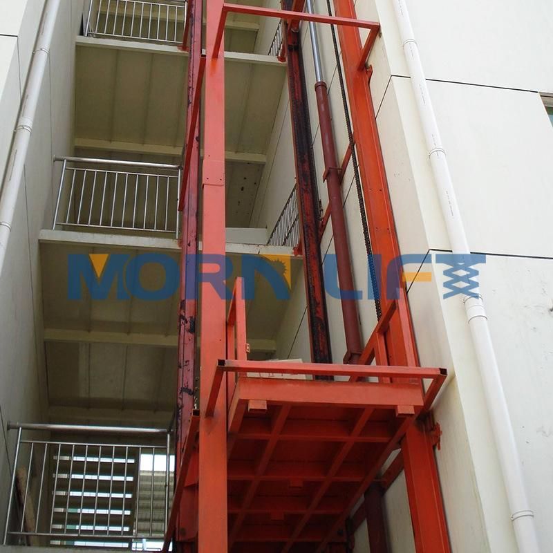 4 Floors Hydraulic Chain Lift Platform