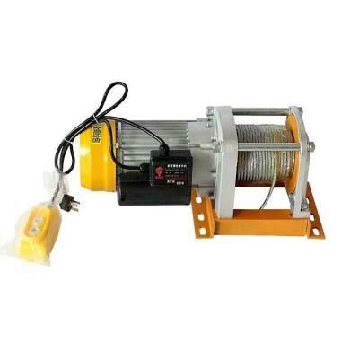 Factory Directly Sale 220V 380V 1t 1.5t 2t 2.5t Aluminium Shell Hoist Winch