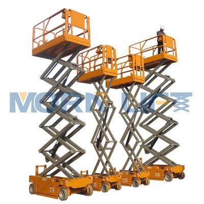 Electric Scissor Elevating Platform Lifting Man for Aerial Work