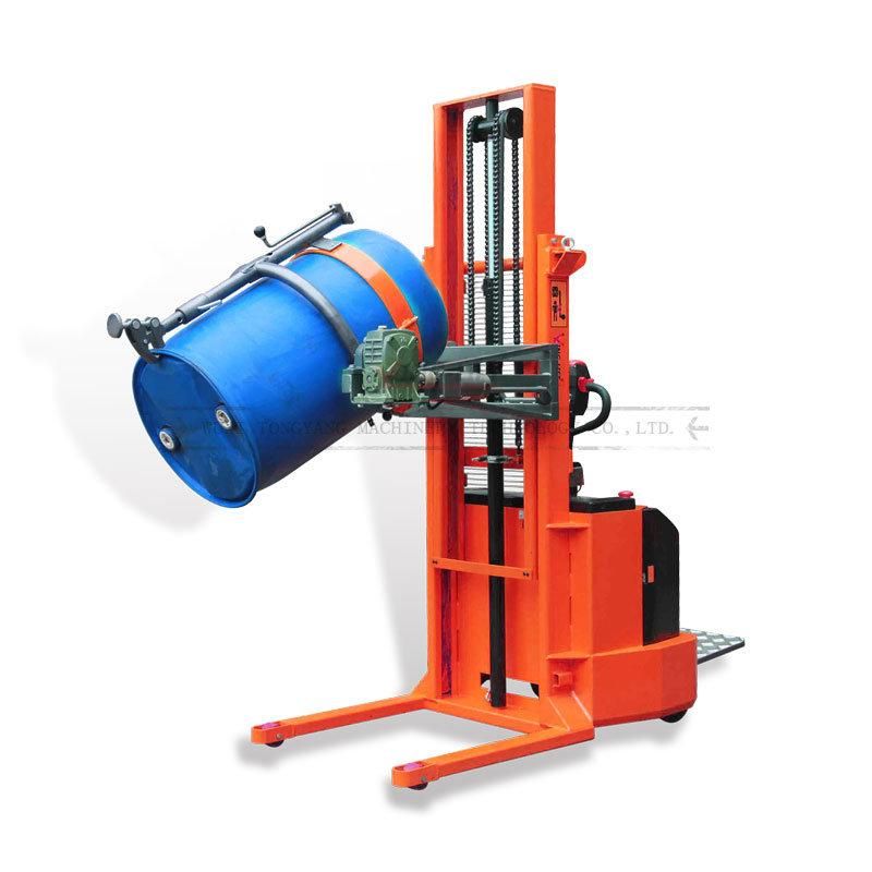 Popular 600kg Full Electric Oil Drum Handling Equipment Height 2400mm Yl600A